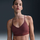 Спортски градник Nike Dri Fit Indy W FD1062 219, Dri Fit, средна поддршка, беж