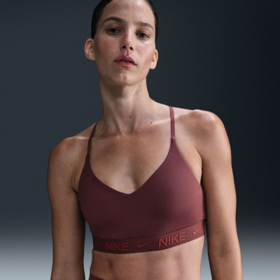 Спортски градник Nike Dri Fit Indy W FD1062 219, Dri Fit, средна поддршка, беж