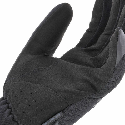 Doreza taktike Mechanix FastFit me pëllëmbë lëkurë sintetike, gishtat e mbuluar komplet, ngjyrë e zezë