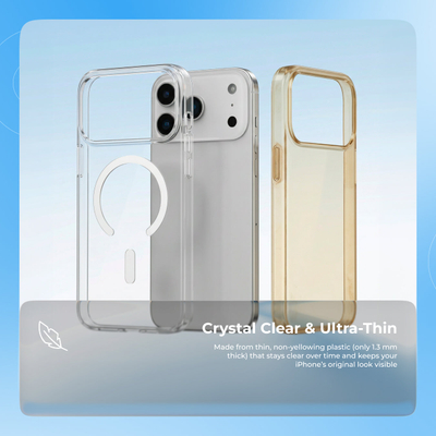 Fotrollë Proove Crystal me unazë magnetike për iPhone 17 Pro, brilliance
