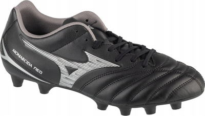 Këpucë futbolli Mizuno Monarcida Neo III FG M P1GA242503, për burra, për bar natyral, të zeza