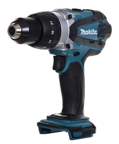Spirale kaçavidë pa kabllo Makita DDF458, 18V LXT, trup pa bateri, pa kuti, blu