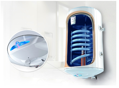 Bojler termoelectric Tesy BiLight GCVS 1004420 B11 TSR, 2000 W, 100 L, i bardhë