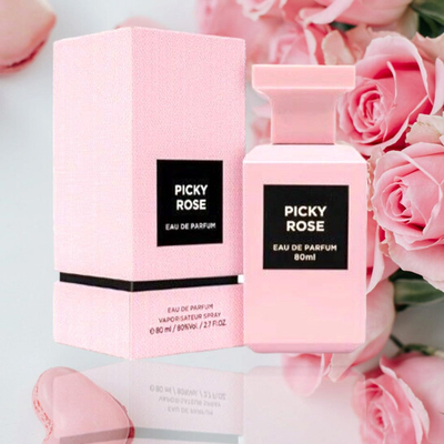 Eau de Parfum Fragrance World Picky Rose, 80 ml