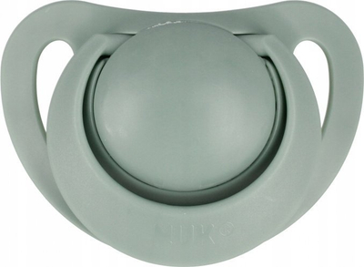 biberon NUK For Nature, latex anatomik, 0-6 mujsh, 2 copë, jeshil