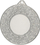 Medalje sporti Victoria Sport Silver, vend për emblemë 25mm, çelik, argjend