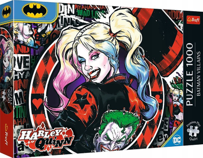 Puzzle Trefl Harley Quinn, 1000 pjesë, shumëngjyrësh