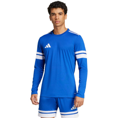 Фудбалски дрес adidas Squadra 25 Long Sleeve Jersey, мажи, бела