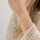 Byzylyk për femra Again Jewelry, i argjendtë