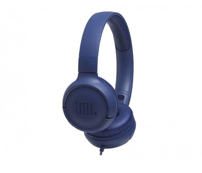 Слушалки JBL Tune 500, со кабел, сини