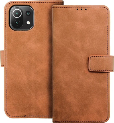 Kapak libri OEM Tender për Xiaomi Redmi 9AT Redmi 9A, lëkurë eco, portofol, kafe