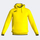 Детска блуза со капуљача Joma Combi Premium Kids, флис, жолто црна