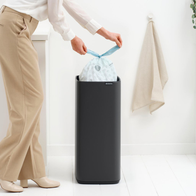 Koshi i plehrave Brabantia Bo Touch Bin, 30L, mineral gri