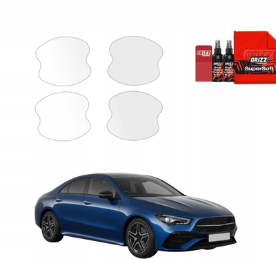 Folje mbrojtëse BodyShield Mercedes CLA 200, zgavra doreze 4in1, transparente, 2025-2026