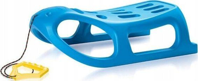 Slita Little Seal, me skaje çeliku, për kalamaj, blu