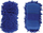 Dorezë larje makine AMiO 01275, mikrofibër, 14mm, blu