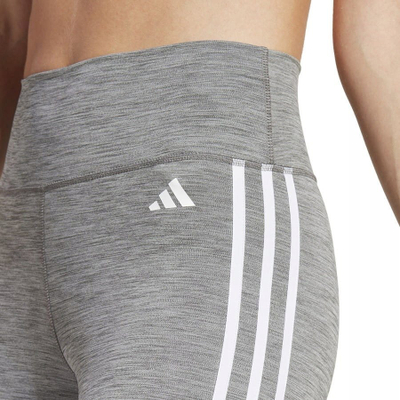 Legginsa adidas 3 Stripes 78 TIG W IC8296, AEROREADY, bel i naltë, gri