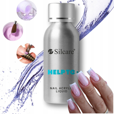 Lëng akrilik për thonj Silcare Help To Nail Acrylic Liquid, profesional, 50ml