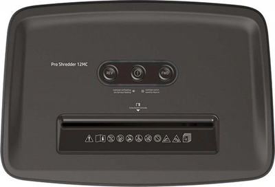 Grirës për letra pHP ProShredder 12MC P-5, i zi