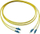 Kabllo optike Alcasa LW-902LC, InfiniBand Fibre Optic, 2m, LC, e verdhë
