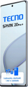 Telefoni Tecno Spark 20 Pro Plus, 8GB 256GB, ekran 6.78" AMOLED, ngjyra Lunar Frost