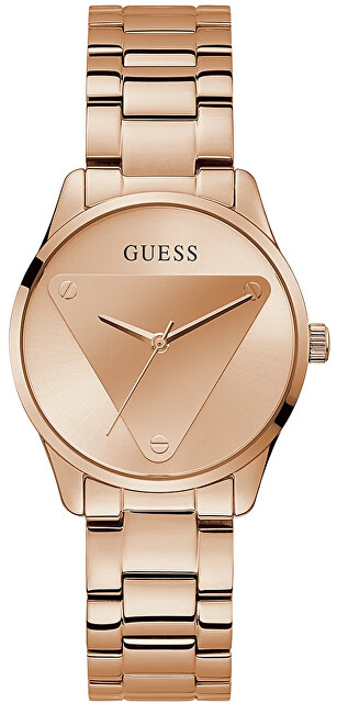 Orë dore për femra Guess Emblem GW0485L2, ari rozë
