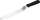 Spatulë për zbukurim tortash KingHoff KH-1271, çelik inoksi, 36.5 cm, dorezë silikoni