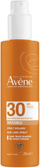 Spray dielli Avene Sun Care, SPF 30, 200 ml, portokalli