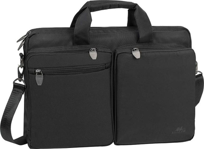 Çantë për laptopë RivaCase Tiergarten, 16" (8530), e zezë