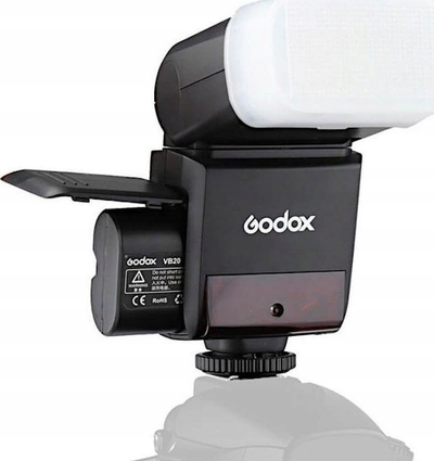 Blic fotografik Godox V350, TTL, me bateri Li-ion, i zi