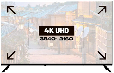 TV JapanNext 4K UHD, 50\", 127 cm, i zi