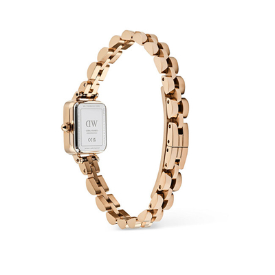 Orë për femra Daniel Wellington Quadro Mini DW00100847, e artë