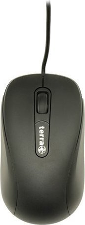 Mouse TERRA 1500, me kabllo, USB, i zi