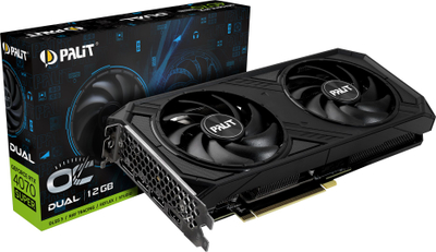 Kartelë grafike Palit GeForce RTX 4070 SUPER Dual OC 12GB GDDR6X