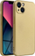 Maskë telefoni Metallic Case për iPhone 13, TPU, me përfundim sateni, ngjyrë ari