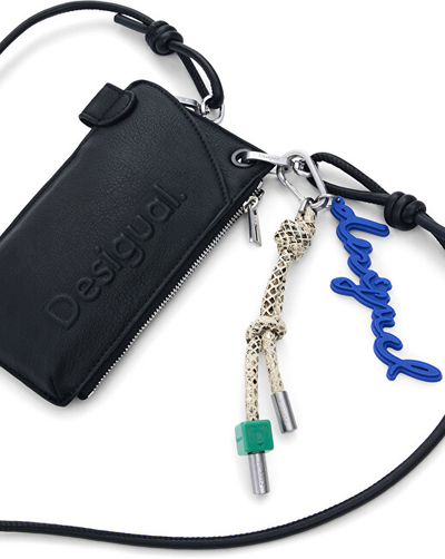 Kuletë për femra Desigual Half Logo Milton, e zezë