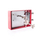 Bravë sigurie Smartkeeper, 122.5x84x32mm, 2 çelësa, e kuqe