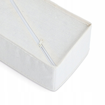 Kuti organizuese Zeller Present, poliester dhe fleece, 15x30x11 cm, gri