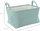 Shportë për sistemim Home Styling Collection, poliester, 40 x 29 x 22 cm, blu e hapur