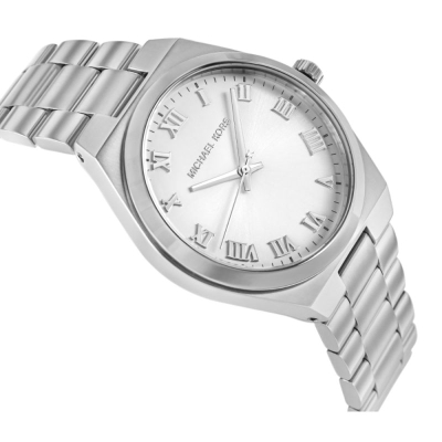 Orë Michael Kors Lenox, quartz, çelik inox, ari me argjend
