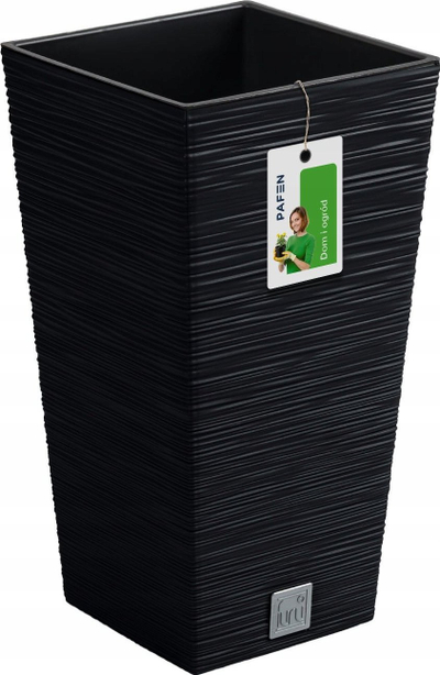 Vazo lulesh Conforama FURU, me rezervuar 5L, 20 x 20 x 38 cm, antracit