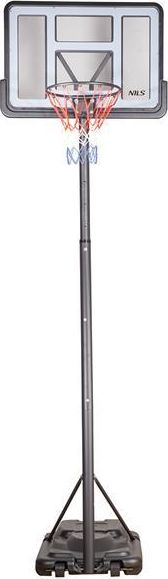 Кош за кошарка Nils Extreme ZDK021A, подвижен, со прилагодлива висина, црн