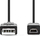 Kabllo USB Nedis CCGL60300BK20, USB 2.0, 2 m, e zezë