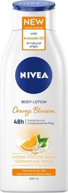 Qumësht trupi Nivea Orange Blossom, 48 orë lagështi, 400ml
