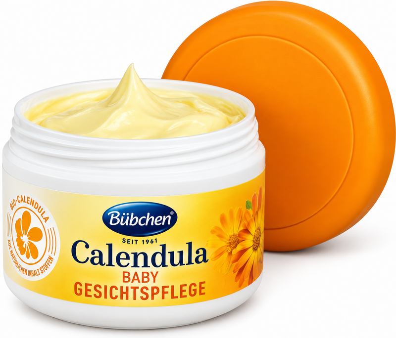 Krem për fytyrë të bebeve Bübchen Kalendula, 75 ml