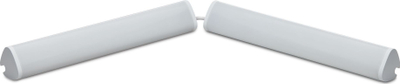 Llambë tavoline WiZ Light Bar Tunable White and Color, Smart WiFi, 16 milion ngjyra, set dyshe, e bardhë