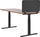 Panel ndarës për tavolinë WALLY Desk Screen, 80 x 40 cm, akustik, gri e errët