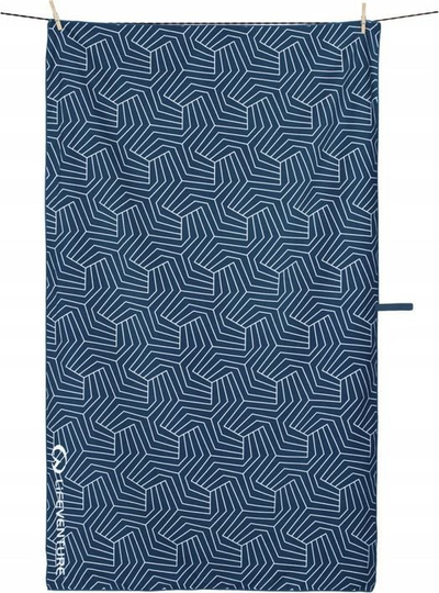 Peshqir udhëtimi Lifeventure SoftFibre Trek, 150 x 90 cm, tharje e shpejtë, blu marinë