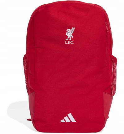 Çantë shpine Adidas LFC 25/26 Home, 100% poliester i riciklum, e kuqe
