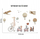 Çantë organizuese SIPO Accessories Travel Animals, formë universale, me motive kafshësh